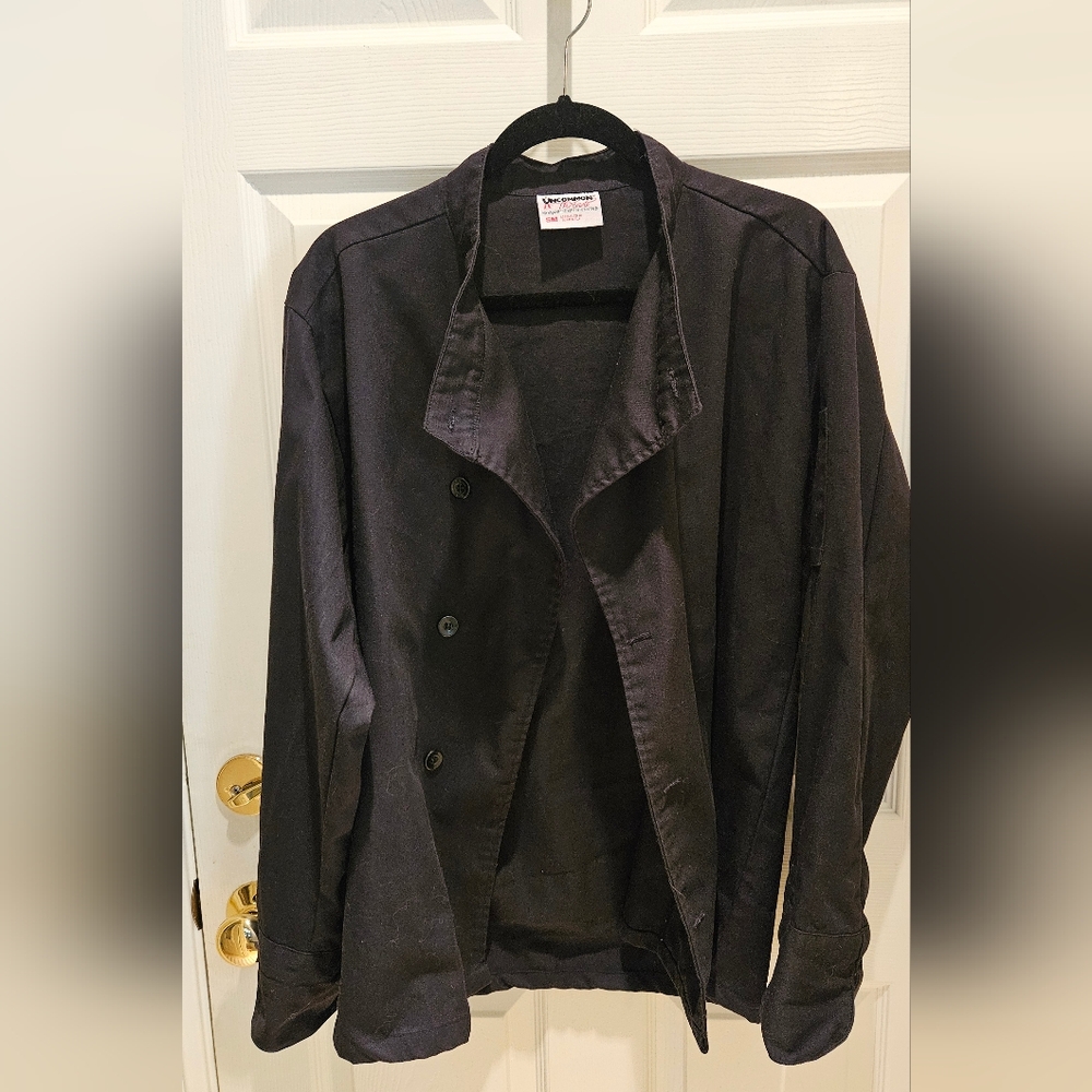 Uncommon Threads Black Chef Coat - Picture 2 of 5